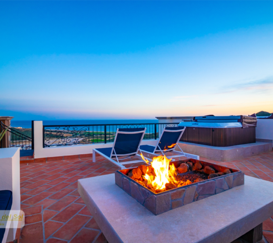 Unique Luxury Copala 4 Bedroom Penthouse! Private Terraces + Rooftop Patios with Jacuzzis & FirePits. Specatular Ocean Views!