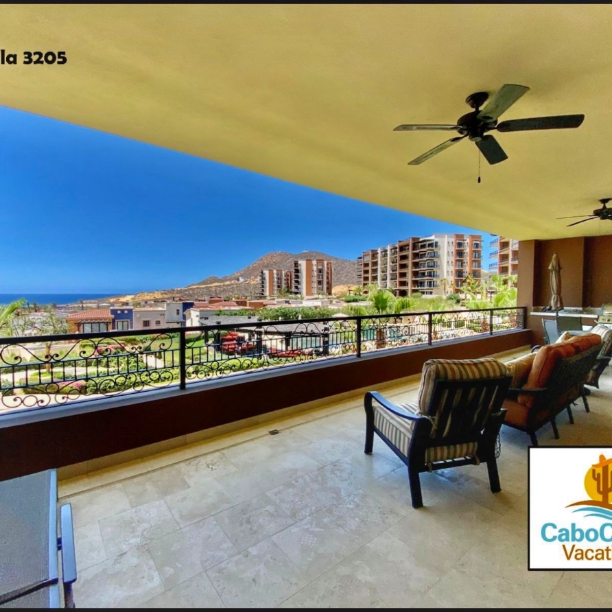 Copala 3205: Quivira-Luxury 3BR, Sleeps 8, Huge Private Terrace, Ocean View, 7 Resorts, Golf
