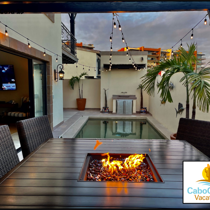 FREE DINNER CRUISE FOR 2! Copala Casa 29: Quivira-3BR House, Private Pool, Rooftop Patio-Ocean Views! Fire Pit, 7 Resorts