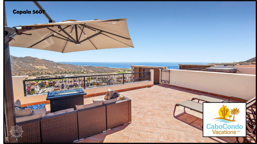Copala 5607: Quivira-Copala Luxury 2BR Penthouse, OceanView, 7 Resorts, Private Rooftop Patio