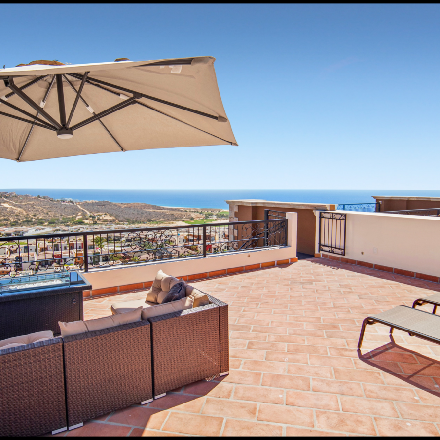 Copala 5607: Quivira-Copala Luxury 2BR Penthouse, OceanView, 7 Resorts, Private Rooftop Patio