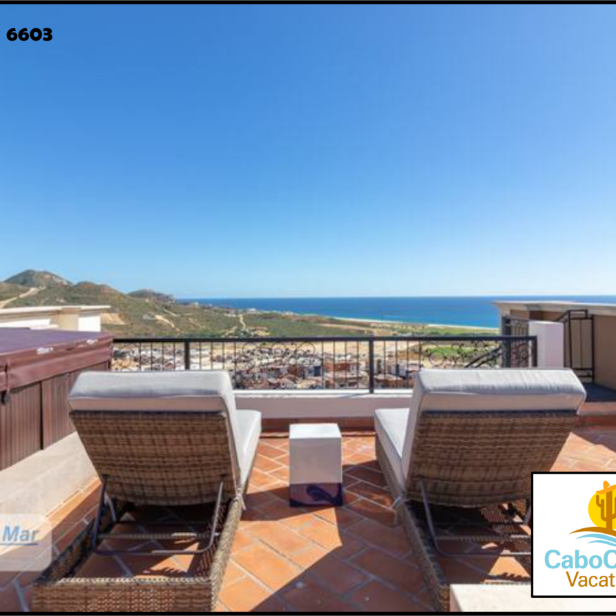 FREE DINNER CRUISE FOR 2! Copala 6603-6604: Quivira-Luxury 4BR Condo, Rooftop FirePit/Hot Tub, OceanView, 7 Resorts, Golf