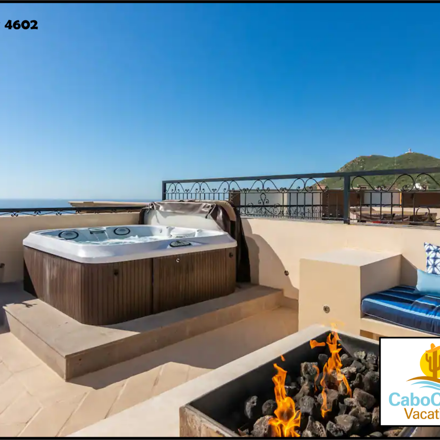 FREE Dinner Cruise 2 People! Copala 4602: Quivira-Pvt Penthouse, Ocean View, Spiral Stairs to Roof Top Hot Tub, 7 Resorts, Golf