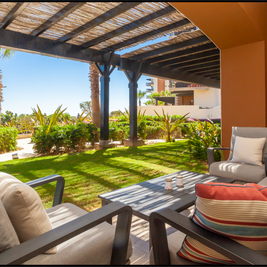Copala 4102: Quivira-Luxury 2BR Ground Floor Penthouse Condo with Large Terrace,  7 Resorts