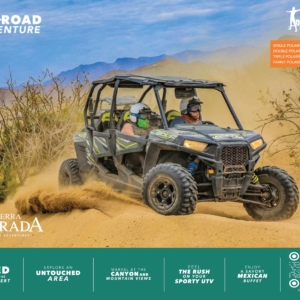 Off-Road Adventure + Mexican Buffet - Family of Four