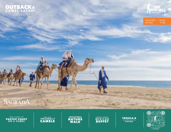 Outback + Camel Safari + Mexican Lunch - Adult