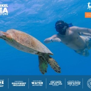 Snorkel and Sea Adventure - Boat, Kayaks, Paddleboards, Snorkeling + Lunch - Adult