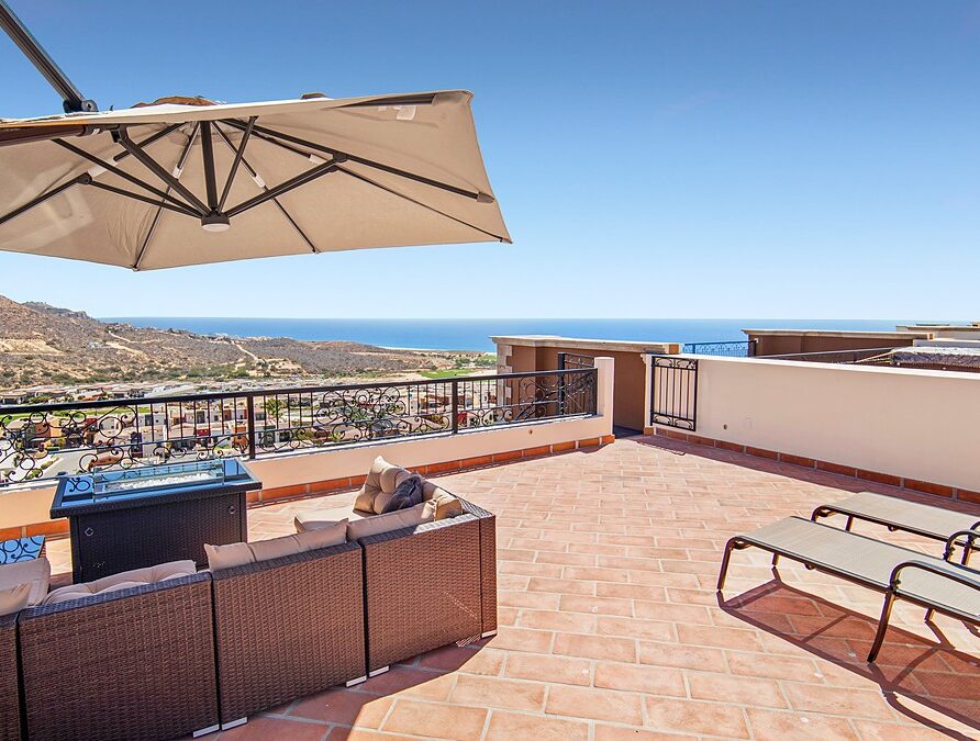 Copala 5607: Quivira-Copala Luxury 2BR Penthouse, Ocean View, Private Rooftop Patio.