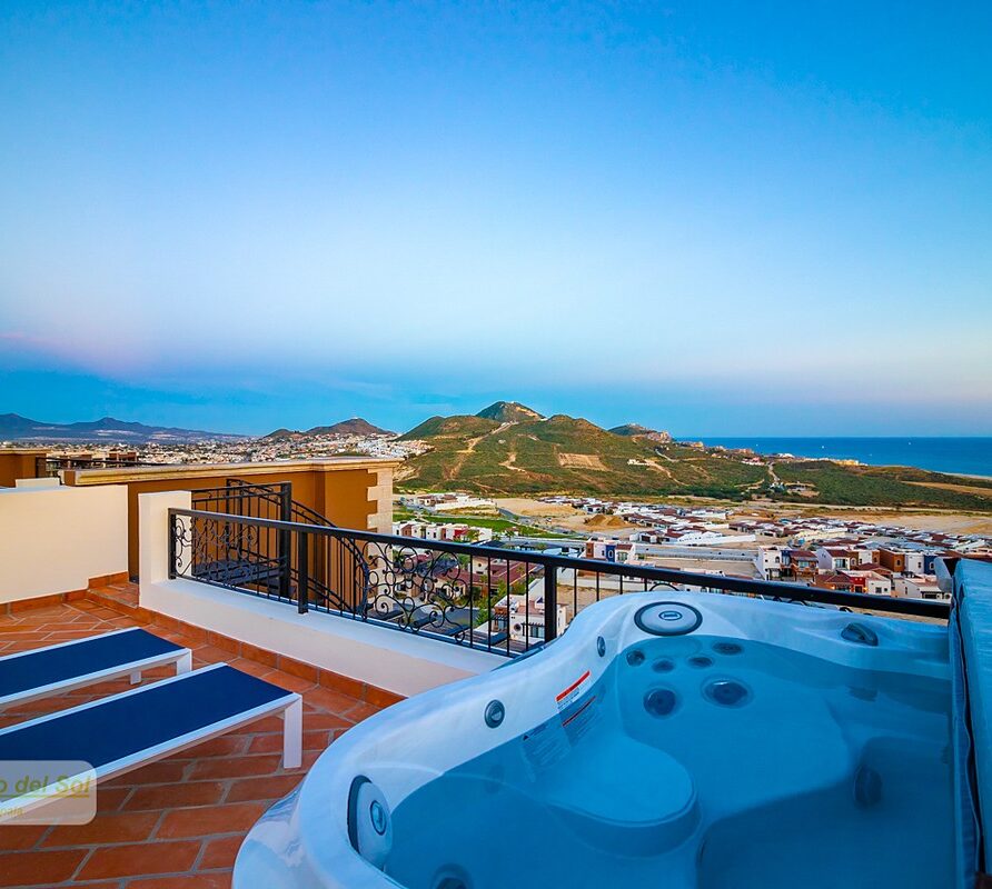 Copala 6604: Quivira-Luxury 2BR Condo, Rooftop FirePit/Hot Tub, Ocean View, Golf!