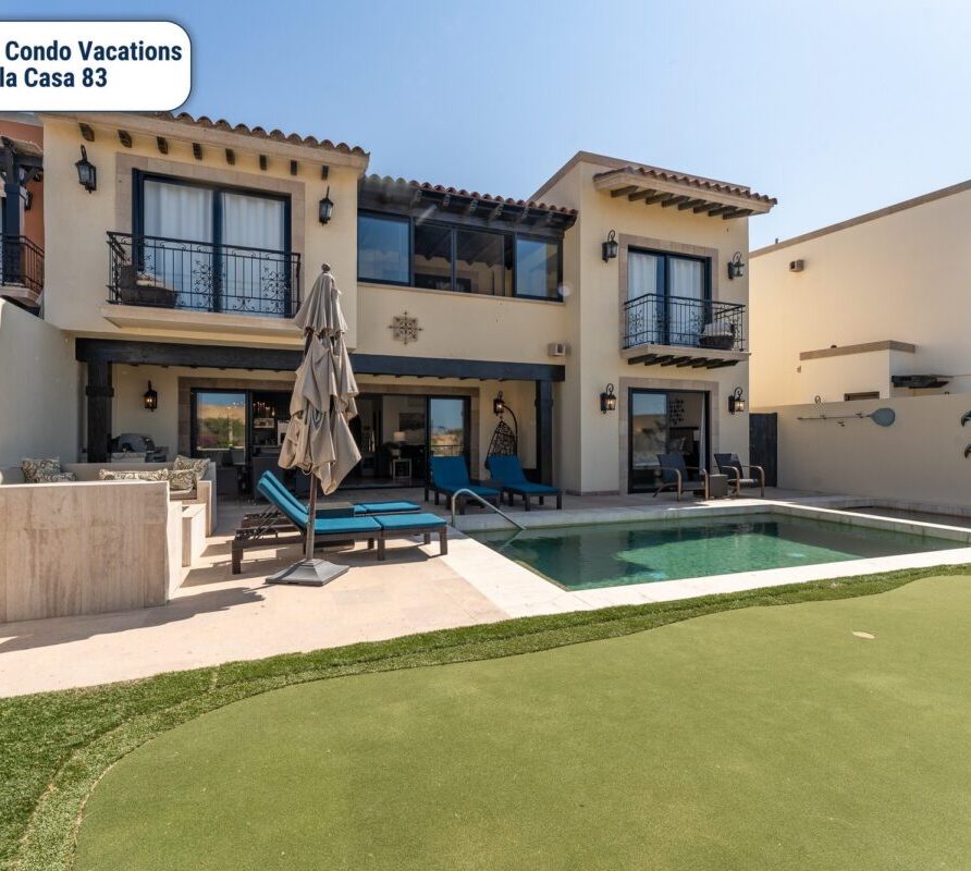 Copala 83 – AMAZING & LUXURIOUS 4BR villa w/ private pool, hot tub and access to Golf