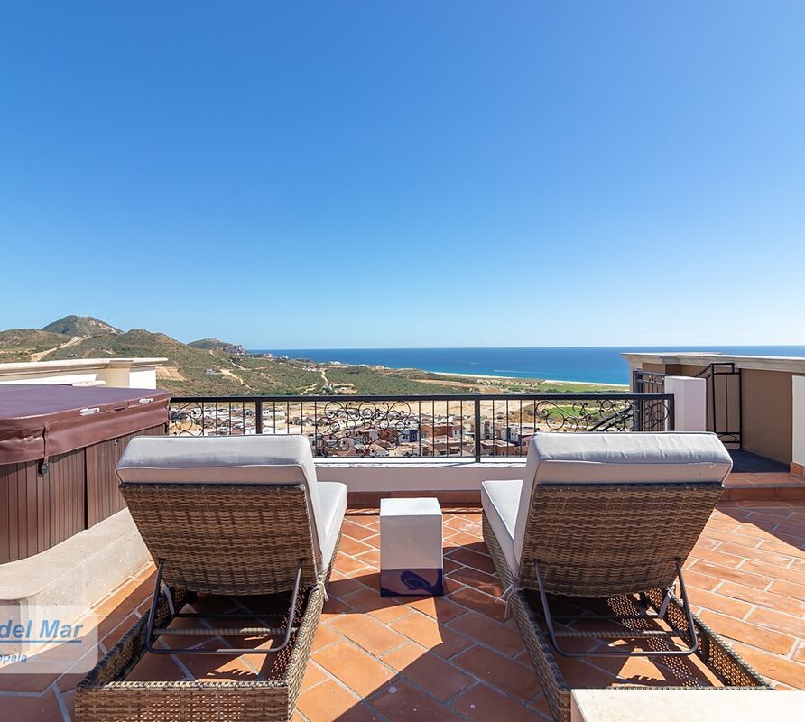 Copala 6603-6604: Quivira-Luxury 4BR Condo, 2 Rooftop Fire Pit/Hot Tub, Ocean View, Golf!