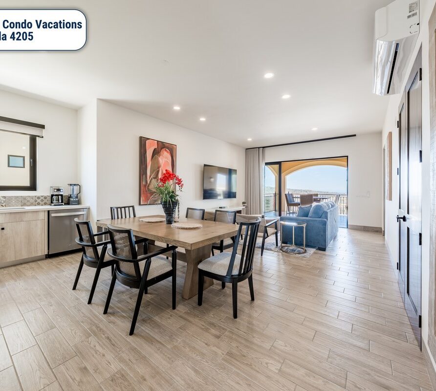 Mavila 4205 open kitchen, dining and living